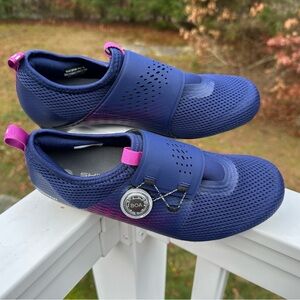 Shimano Shic500w P01 W Womens Cycling Shoe Pedaling DynamicsNavy Fuscia Eu 39